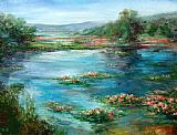 Unknown Stephen Shortridge Lilacs painting